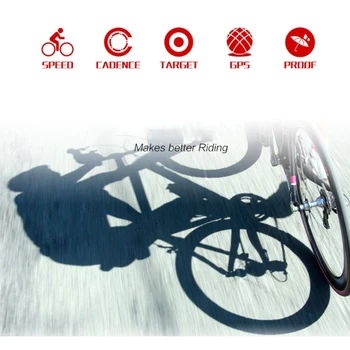 Bluetooth-kompatibel smartphone Kadence Enhed Cykel Stopur Cykel Computer Trådløse Counter Tracker til Trænings-og Ride Cykel Camping