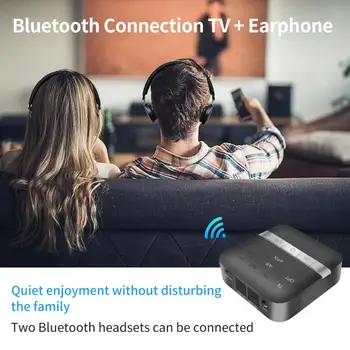 Bluetooth-kompatible Trådløse Transmitter Håndfri stereo Receiver 3,5 mm Bil MP3-Hands-free Player For App-Fjernbetjening