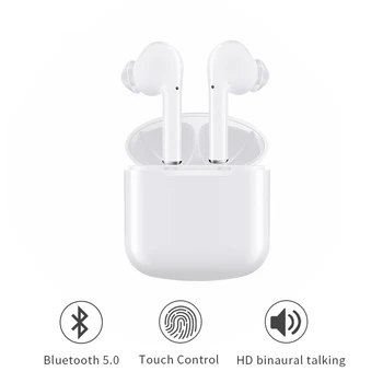 Bluetooth Øretelefoner Af Høj Kvalitet, Touch Styring Trådløse Sports Headset Hovedtelefon Lufthavne Tilfældet Med Mic For Xiaomi Støjreduktion