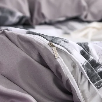 Blæk og blæk strøelse sæt dynebetræk pudebetræk kvindelige ungdom voksen sengetøj sengetøj