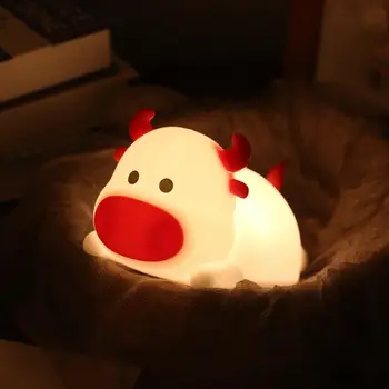Blød Natten Lys Søde Planteskole-Lampe USB-Varmt Lys Nightlight Baby Gaver