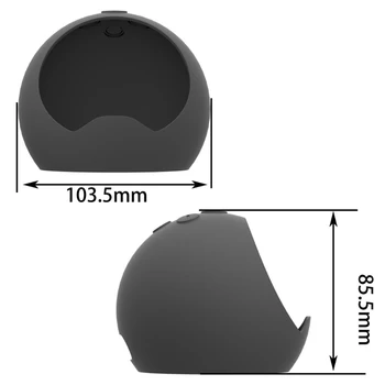 Blød Støvtæt Beskyttende Cover Silikone Ærme Shell-Amazon Echo Dot 4 A0KB