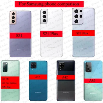 Blødt TPU Stand Holder Telefonen Tilfældet For Samsung Galaxy S21 Ultra A42 A12 A52 A72 A02S 5G S20 FE 3D Søde Tegneserie Soft-Phone Cover