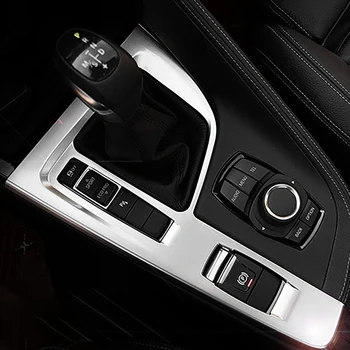 Boligindretning Gear Shift Dæksel Trim Panel Frame Passer Til BMW X1 F48 2016-2018 Venstre Hånd Drev