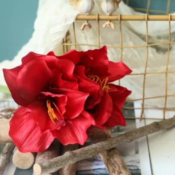 Boligmontering Ridderstjerner Kunstige Blomster, Kunstige Blomster, Grønne Anlæg Pynt Haven Dekoration Bryllup Dekoration