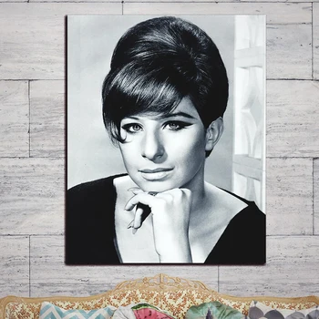 Boligmontering Udskriver Maleri Barbara Streisand Billeder Væg Kunst, Modulære Karakter Lærred, Plakat Moderne Sengen Baggrund