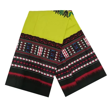 Bomuld Afrikanske Stof For Kvinder Tøj Af Høj Kvalitet Dashiki Print Skønhed Mønster Blødt Materiale Africaine, Et Værft