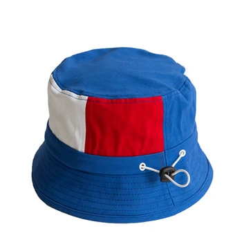 Bomuldssnor Fiskeren Hat til Unisex-Sommer Solcreme Panama Hat Mænds Hip-hop Farve Matchende solhat Udendørs Fiskeren Hat