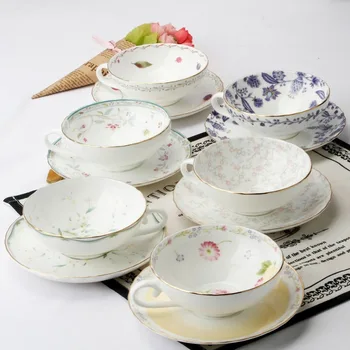 Bone Kina Kinesisk Keramik Te og Kaffe Kop Traditionel Kinesisk Te Kopper Te Kop Hvid Porcelæn glas vand Espresso Kopper WY71609