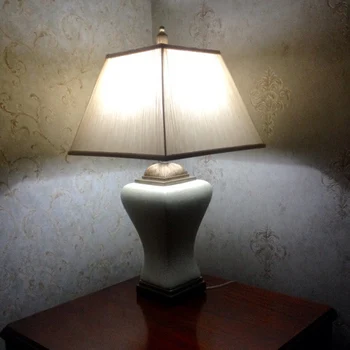 Bordlampe sengelampe Keramisk Lampe Overdådig Luksus Bord Lamper til Opholdsstue, som er Indrettet Soveværelse LED-Lamper