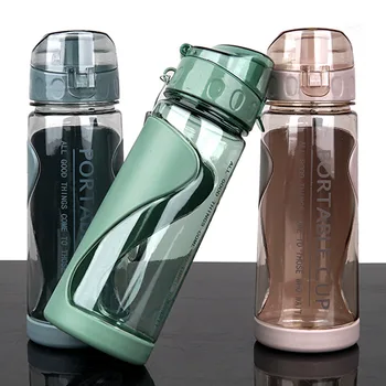 Botellas de agua deportivas para gimnasion, en prueba de goteo, taza agitadora para viaje al aire libre, hervidor de agua de