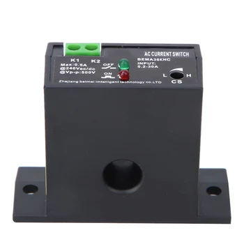 Brandsikker ABS Justerbar AC Sensing Skifte 0.2~30A Self-Drevet Sensing Skifte til transformerstationen frekvens kontrol enhed