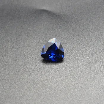 Brilliant Blå Spinel Billioner Facetteret Gemstone Trilliant Skære Blå Spinel Gem Flere Størrelser at Vælge GL45