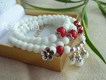 Brudens hånd kæde hvid perle kæde crystal multi Armbånd Valentine ' s Day gave, Fest, fest, Bryllup dekoration