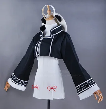[Brugerdefineret] Anime Spil Azur Lane Panda Ping Hai Ning Hai Kjole Uniform Cosplay Kostume Halloween Fest Tøj Til Kvinder, Piger 2