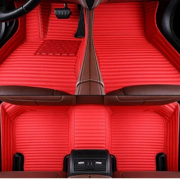 Brugerdefineret speciel bil gulvmåtter til Mercedes Benz AMG GT 43 2020 4 dørs holdbar vandtæt tæpper til AMG GT43 2019