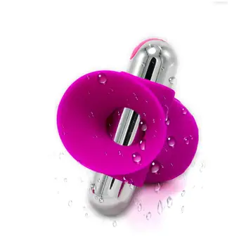 Brystvorte Sugekop Bullet Vibrator Til Kvinder, Sexlegetøj Kraftfulde Brystvorte Stimulation Produkter Bryst Forstørrelsesapparat Lomme G Spot Voksne Shop