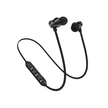 Bt 4.1 Stereo Hovedtelefoner Trådløse Headset Magnetiske In-ear-Øretelefoner, Hovedtelefoner, Trådløse Sport Bluetooth Headset Mode