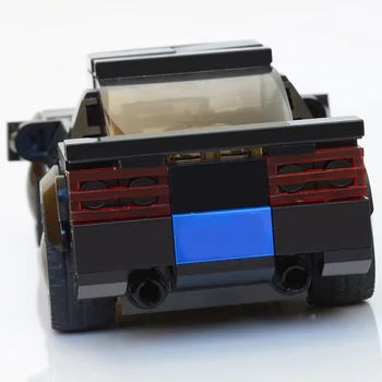Buildmoc City Car Black Profil Samling Model Legetøj Egnet Til Børn Pædagogisk Byggesten Kompatibel 208 Pc ' Gave