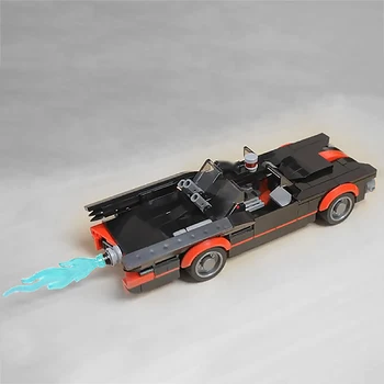 BuildMoc Decool 7105 7116 Comaptible Film Tal Batpod Batmobile Sæt byggeklodser Kids Legetøj af høj techalalalal Mursten