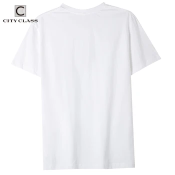 BYEN KLASSE Sommer Mænd T-Shirt, Skjorte Ærme Nye Style Bomuld Trykte T-Shirt til Drenge Casual Sport O-Neck T-shirt CCLW001