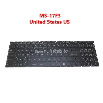 Bærbar Baggrundsbelyst Tastatur For MSI-Alpha 15 Skaberen 17M Alpha 15 A3DD MS-17F3 MS-16STORBRITANNIEN MS-16U6 engelske OS Nye Sort