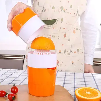Bærbare 300ml Manuel Citron Saftpresser Orange, Citrus Squeezer Frugt Og CupLarge Kapacitet til Hjemmet Sund Hånd Citron Juicer