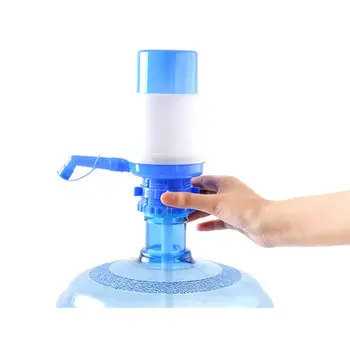 Bærbare 5 Liter Drikkevand på Flaske Hånd Tryk på Flytbare rør Innovative vakuum handling Manuel Pumpe Dispenser Studs Værktøj