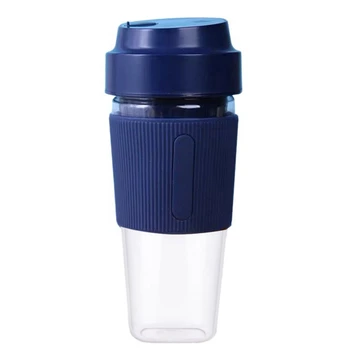 Bærbare Blender Frugt Juicer Cup Mini Trådløse Personlige Rejse Mixer Smoothies Kaffefaciliteter 300ML under Omrøring Mælk Ryste