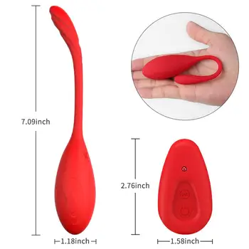 Bærbare Klitoris Vibrator G spot Massager Vibrerende Trusser trådløs fjernbetjening Vibrator voksen sex legetøj til Kvinder, Æg Bolde