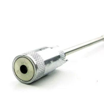 Bærbare Magnetiske Teleskopisk Pen, der kan Forlænges Teleskopisk Fleksibel LED Lommelygte Pick-Up Værktøj Magnet Stang Lys Lommelygte