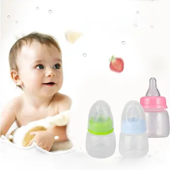 Bærbare Praktisk Spædbarn Baby 0-18 Måneder Føder 60ML PP Sygepleje, Juice, Mælk Mini Hårdhed Flaske