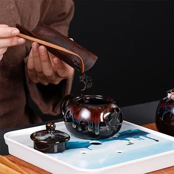 Bærbare Rejse Te Sæt Keramik Kinesiske Kung Fu Rejse Te-Sæt Med Carring Max Drinkware Teawares Offentlig Service Værktøjer Krus