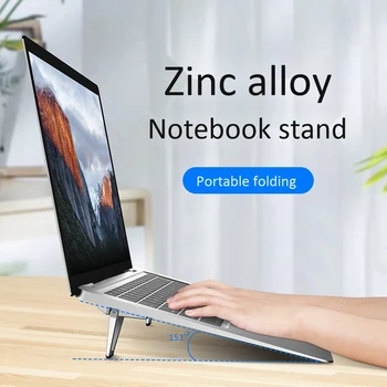 Bærbare Stå Bærbare Computer Metal Beslag Tablet Base Bærbare Notebook Køling Beslag til Pro