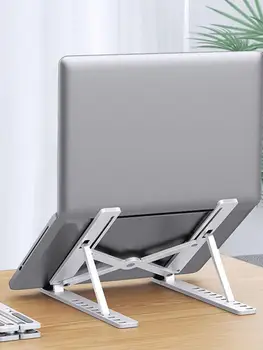 Bærbare Stå Bærbare Stabil Folde Tablet-holder Til Ipad Laptop Varmeafledning ABS Plast Computer Beslag Dropshipping