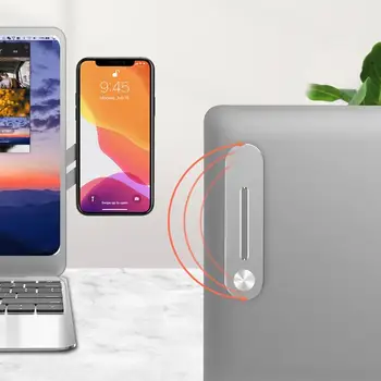 Bærbare Stå Magnetisk Skærm, Støtte Side Mount Forbinde Tablet Beslag Dual Skærm Klip Justerbar Telefon Stand Holder