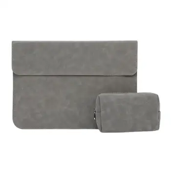 Bærbare Vandtæt Imiteret Læder Notebook Bærbar Liner Sleeve Taske Cover til Macbook Air/Pro 13 Tommer til iPad for Lenovo Luft