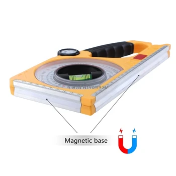 Bærbare Vinkel finder Vinkelmåler Meter Niveau 360 Graders Hældningsmåler Vinkel Måling Af Med Magneter