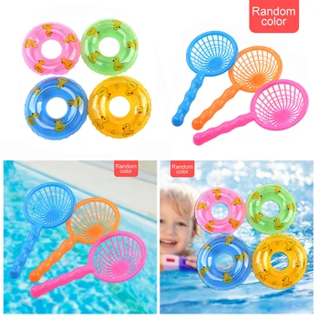 Børn Plastik Flydende Badekar Legetøj, Som Børn Swimming Part Farverige Mini Legetøj