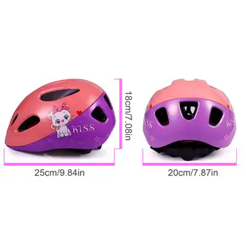 Børn På Rulleskøjter Hjelm Aftagelig Og Komfortable Farve Riding Sikkerhed Beskyttende Hjelm