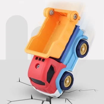 Børnene Tager Bortset Legetøj Bygge Din Egen Toy Køretøj DIY Bygge-Legesæt Samle Legetøj med Værktøjer og øvelse