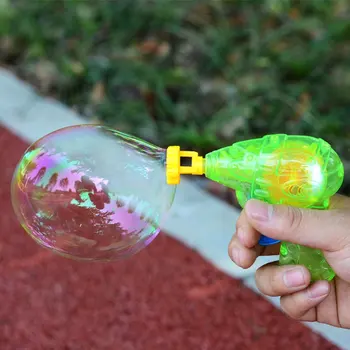 Børnenes Mini Lys Manuel Inerti Blæser Boble Pistol Boble Vand Naturskønt Sted at Sælge Varm Toy Bærbare