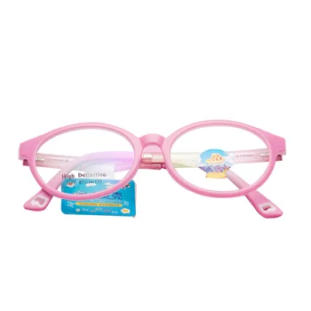 Børns Briller Ramme Rundt Frame Briller Ramme Tr90 Studerende Kan Være Udstyret med Nærsynethed Briller Farve Optisk Rammer 687