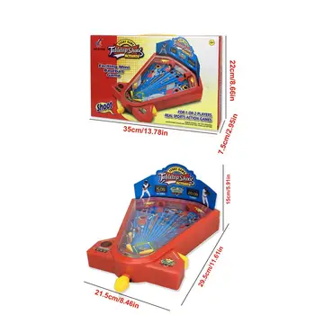 Børns Desktop Baseball Toy Sikker Pædagogiske brætspil Slynge Puck Vinder Sjovt Legetøj Party-Spil Legetøj For Voksne Barn Familie