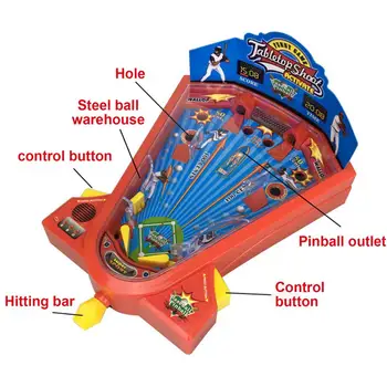 Børns Desktop Baseball Toy Sikker Pædagogiske brætspil Slynge Puck Vinder Sjovt Legetøj Party-Spil Legetøj For Voksne Barn Familie