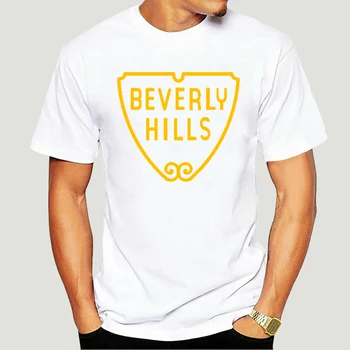 Camiseta de Beverly Hills para amas de casa, playera clásica con vivo grande de BEV HILLS