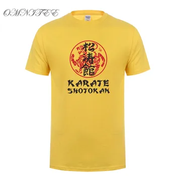 Camiseta de Japón Shotokan para hombre, ropa uformelle de algodón de manga corta Shotokan Karate, camiseta Cool Shotokan Tiger Ma