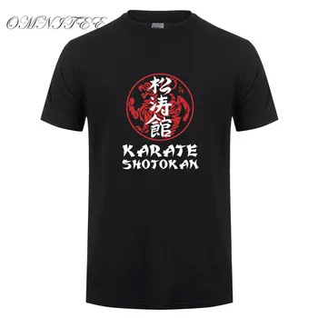 Camiseta de Japón Shotokan para hombre, ropa uformelle de algodón de manga corta Shotokan Karate, camiseta Cool Shotokan Tiger Ma