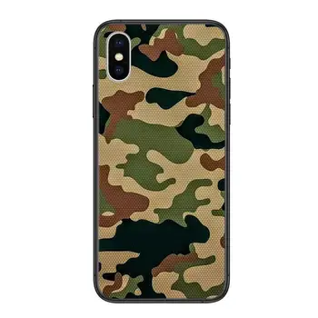 Camouflage Mønster Camo Military Hær Sort Billige Real Blødt TPU Telefonen Tilfælde Til Huawei Honor 9X 9I 9A 8X 8S 20S 20i 20 Pro V40