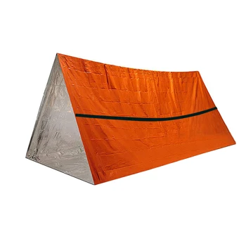 Camping Nødsituation Telt Overlevelse Sovepose Vandtæt Termisk Nødsituation Tæppe Udendørs Overlevelse Telt Nødsituation Gear